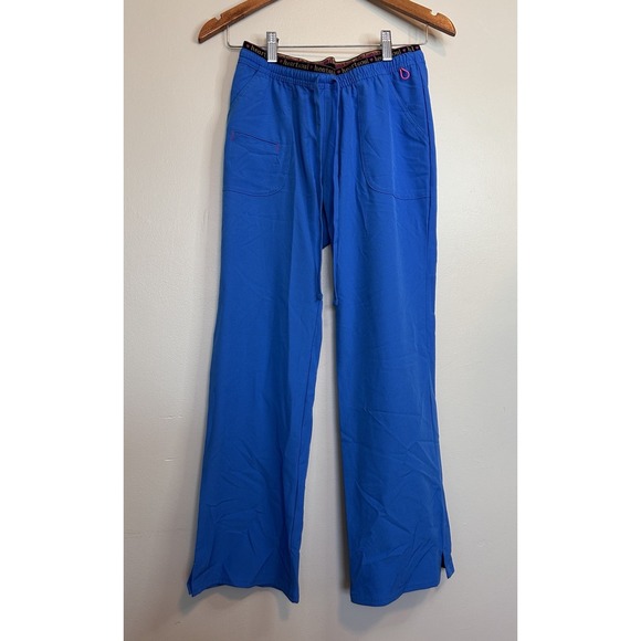 HeartSoul Pants - HeartSoul "Break On Through" Low Rise Drawstring Scrub Pants, Size SP